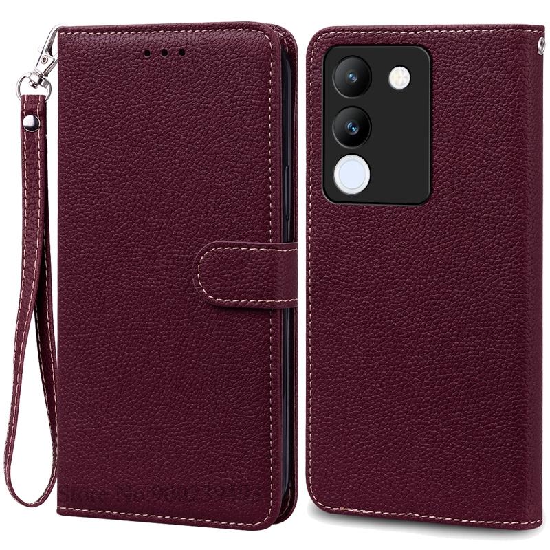 Für Vivo V29e 5G Hülle Brieftasche Buch Lederhülle Für Vivo V29E Hülle Ständer Schutzhülle Für Vivo V29e 5G Hülle Coque Fundas