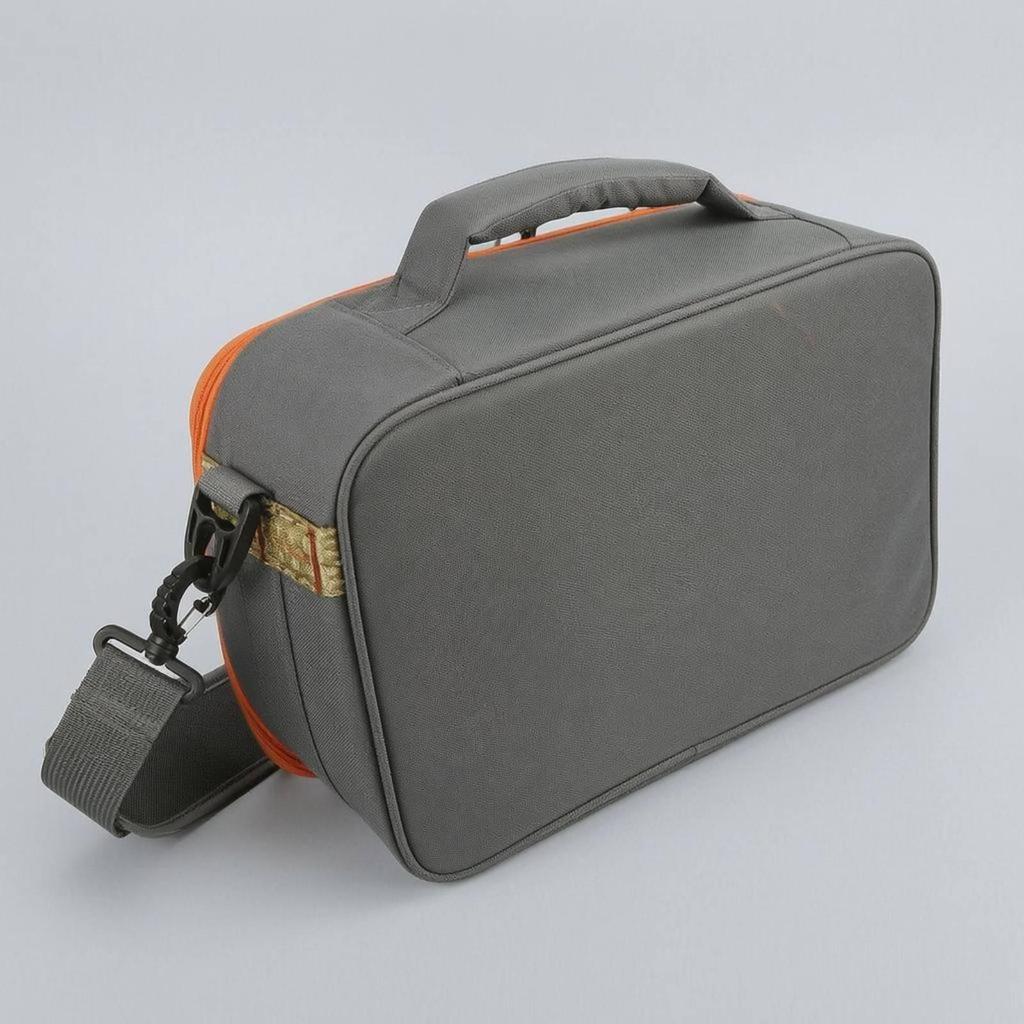 Fishing Reel Storage Bag Adjustable Shoulder Strap Padded for Anglers