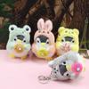Key Ring Ornaments Donut Plush Key Chain Women Key Holder Korean Style Key Buckle Penguin  Pendant