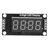 0.36in 4 Digit Digital Tube LED Blue Display Segment Module with Clock TM1637 2 Pin IO 5V