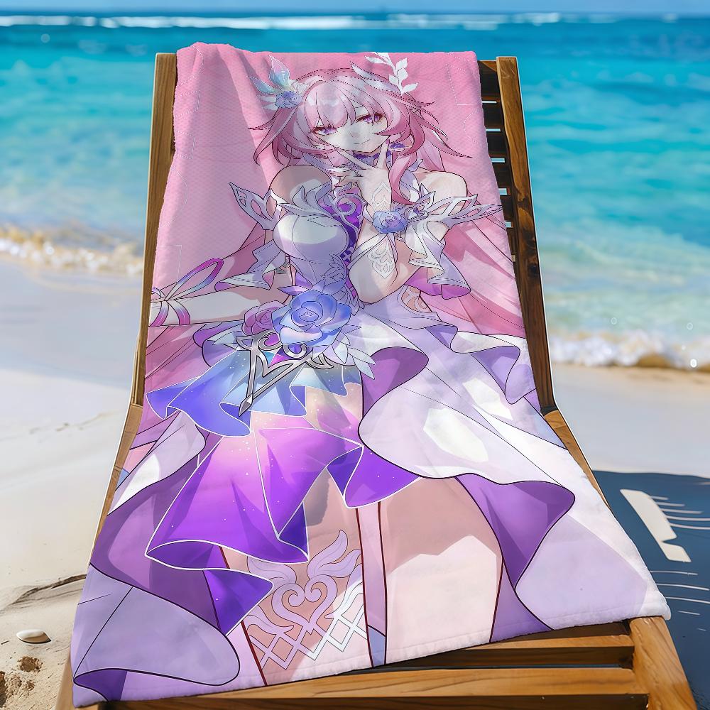Cyrene Spiel Honkai Star Rail Handtuch Sport Schnelltrocknend Reise Campingausrüstung Sanddicht Weich Leicht Großes Strandtuch