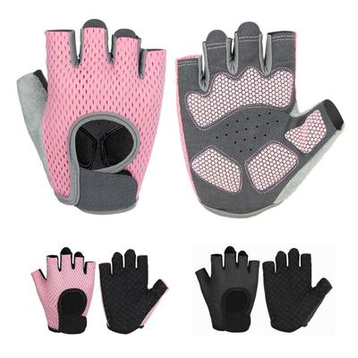 Gym Fitness Gloves Cycling Half Finger Sports  Gloves Non-slip Wear Breathable Men Women Summer Soft Fishing Fingerless Gloves