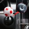 Car One Click Start Button Rocker Football Shaped Lever Engine Start Stop Button Joystick Decoration Cover Modified Accessories