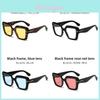 Black Frame Pc Sun Glasses With Uv Protection For Casual Wear And Party Events