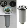 115MM Kitchen Sink Strainer Stainless Steel Drain Filter Basket Designed for Washing Basin to Optimize Drain Performance