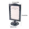 Nail Art Double-Sided Display Stand Nail Art Artwork Display Frame Nail Display Board False Nail Display Rack Gel Polish Holder