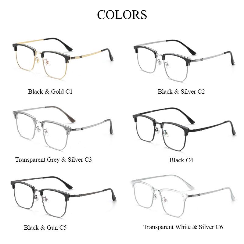 Anti Blue Rays Vision Glasses For Men -2.50 -4.00