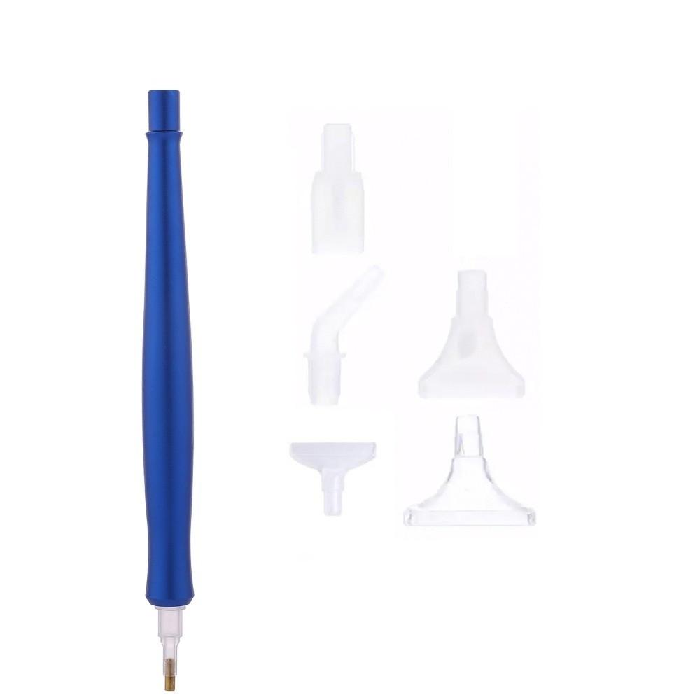 Handmade Alloy Crystal Point Drills Round Square Diamonds Electric Diamond Art Pen  DIY Projects