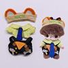 DIMOO WORLD Baby Clothes Blue Star Bone Suspenders Pants Suit Handsome Fashion Doll Clothes