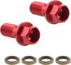 2pcs Banjo Washers M10x1.25mm for Banjo Bolts and Fitting Banjo Gasket Sealing Washers Brake Calipers
