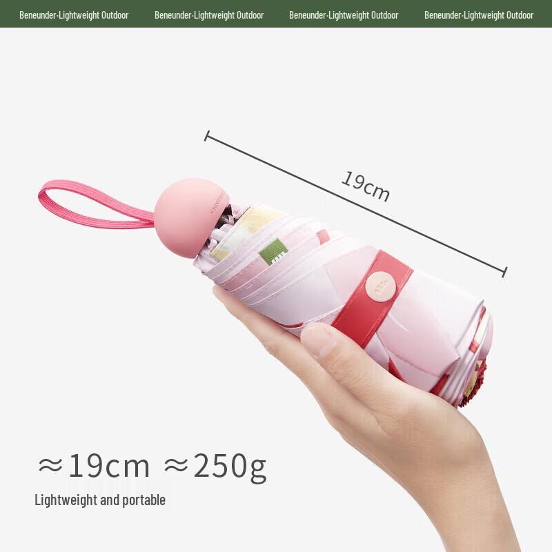 Beneunder Joyful Fruit UV Five-Fold Umbrella