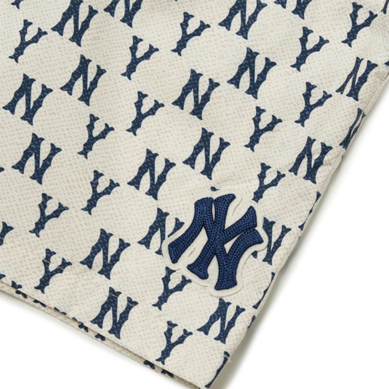 New MLB Casual Shorts Unisex White 3ASMM0123-50CRS