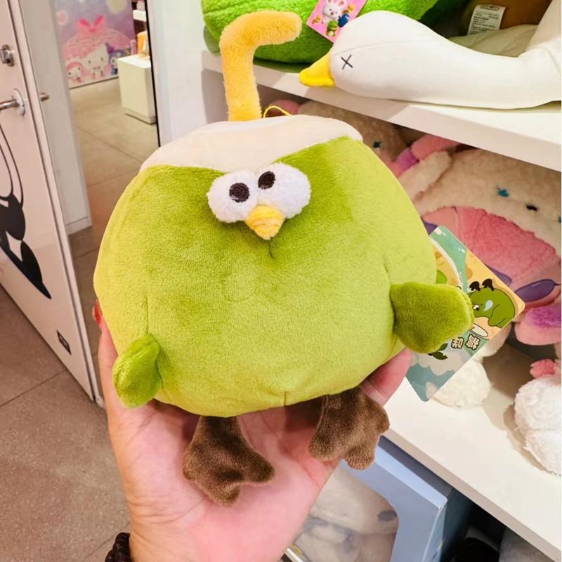 Creative Chicken Legs Chicken Animal Plush Doll Pillow Cute Brown Big Eyes Chicken Legs Soft Plush Toy Decorate The Bedroom Sofa