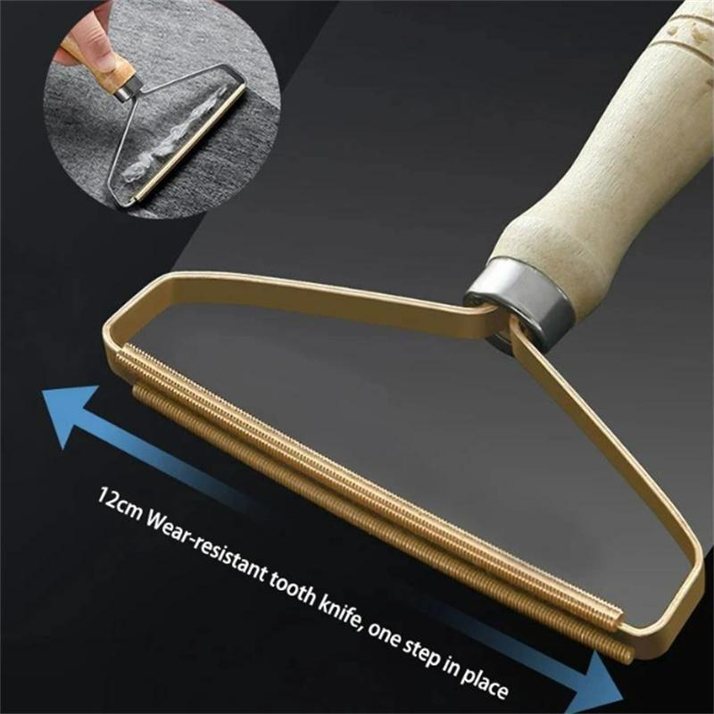 Fusselentferner, Pelletschaber für Kleidung, Tierhaare, Reinigungsrolle, Mantel, Teppich, Wolle, Rasierpinsel zur Fusselentfernung, Anti-Plüsch, 1 Stück