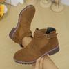 Fashion Women Boots Spring and Autumn Thick Sole Ankle Shoes Comfortable Snow Fashion Hot Boots for Women Female Platform Designer Boots