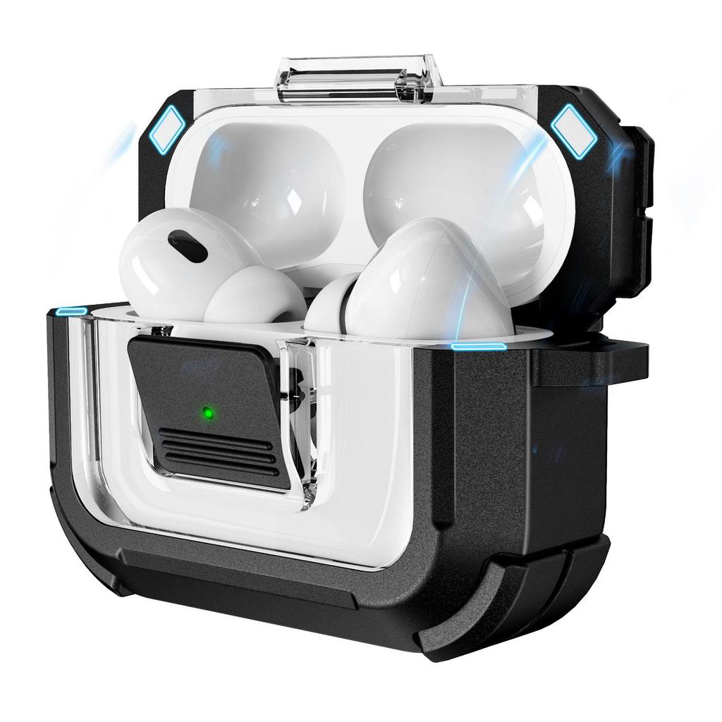 Protective Case for AirPods Pro 3 & 2 - Apple Bluetooth Earphone Shell, Flip Cover, Anti-Fall, 4th Gen Compatibility