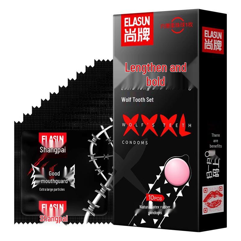 Shangpai Queen Hyaluronic Acid Condoms—High Lubrication, 100-Pack