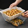 Drain Basin and Basket, Pasta Strainer, Colander Bowl Set for Spaghetti Vegetables Cleaning