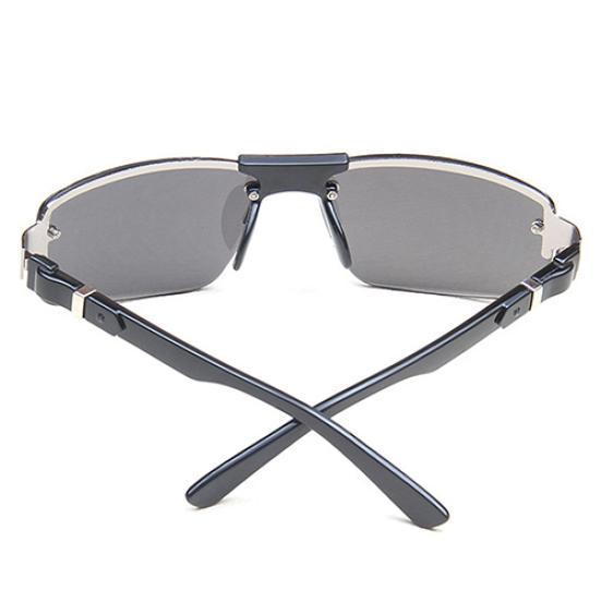 Men's Rectangular Sunglasses Shades Travel Driving Fishing Eyewear