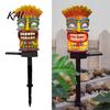 Seasonal Yard Ornaments Solar Garden Stake Light, Waterproof Christmas Outdoor LED Lamp with Warm Powered Path Lights Glow, Decorative