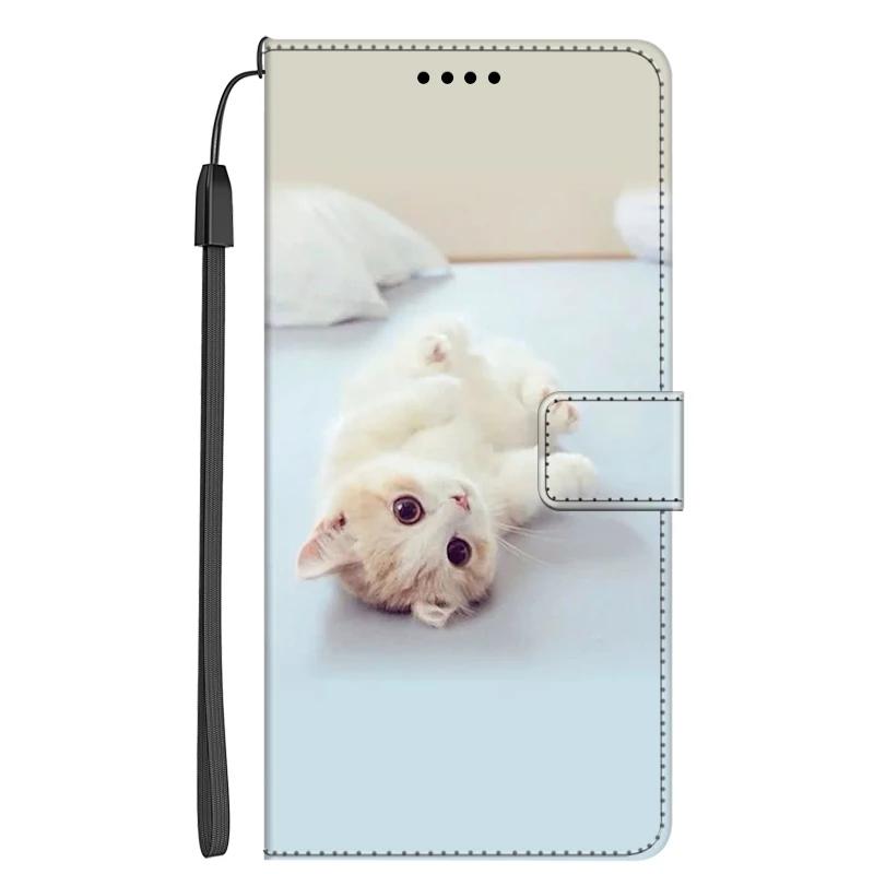 Leather Flip Case for Moto Edge 60 pro Fusion Floral Wallet Book Stand Magnetic Cover Funda for Motorola Edge60pro Edge60Fusion