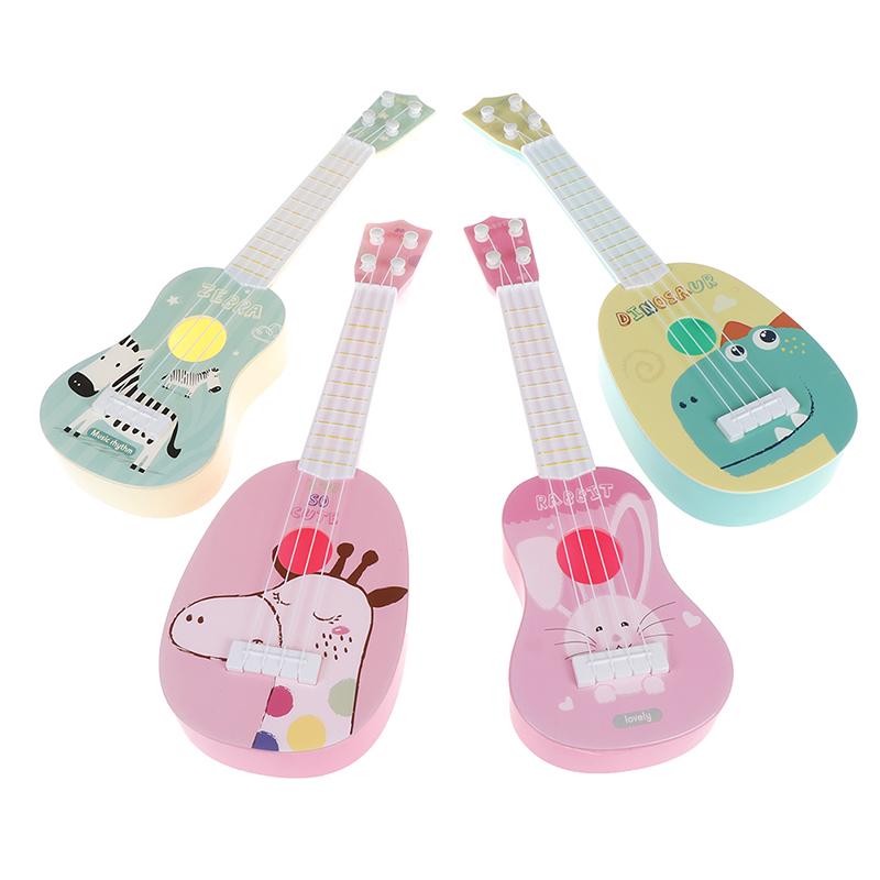 Funny Ukulele Musical Instrument Kids Guitar Montessori Toys Education Gift