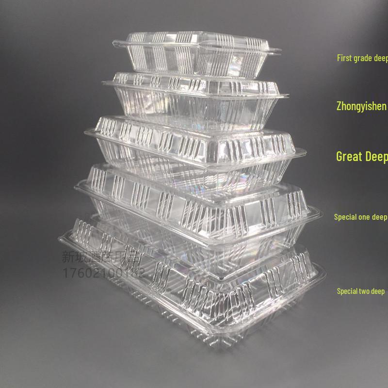 Sushi, Roast Duck, Fruit, Pastry, and Meat Roll Takeaway Boxes with Elastic Band - Free Shipping Included