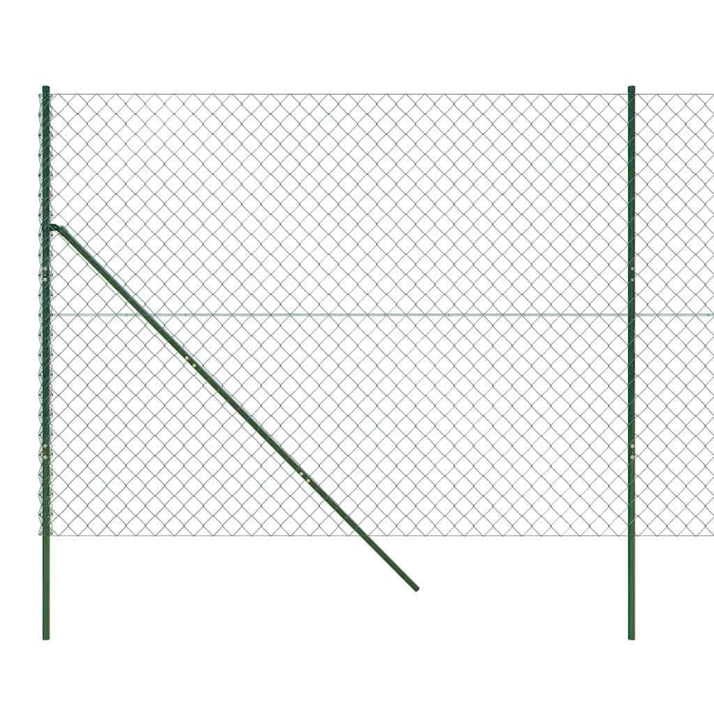 Vidaxl Ogrodzenie Z Siatki, Zielone, 1,6X10 M