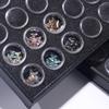 Nail Art Rhinestone Storage Box - Transparent, Large Capacity, 50 Compartments with Lid for Rhinestones & Jewelry