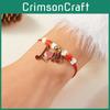Handwoven Heart And Star Friendship Bracelet For Women Summer Fashion Accessory