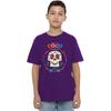 Coco Girls Flower Skull T-Shirt