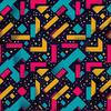 Outdoor Decorative Fabrics Oxford - Geometric Pattern I Dx3491