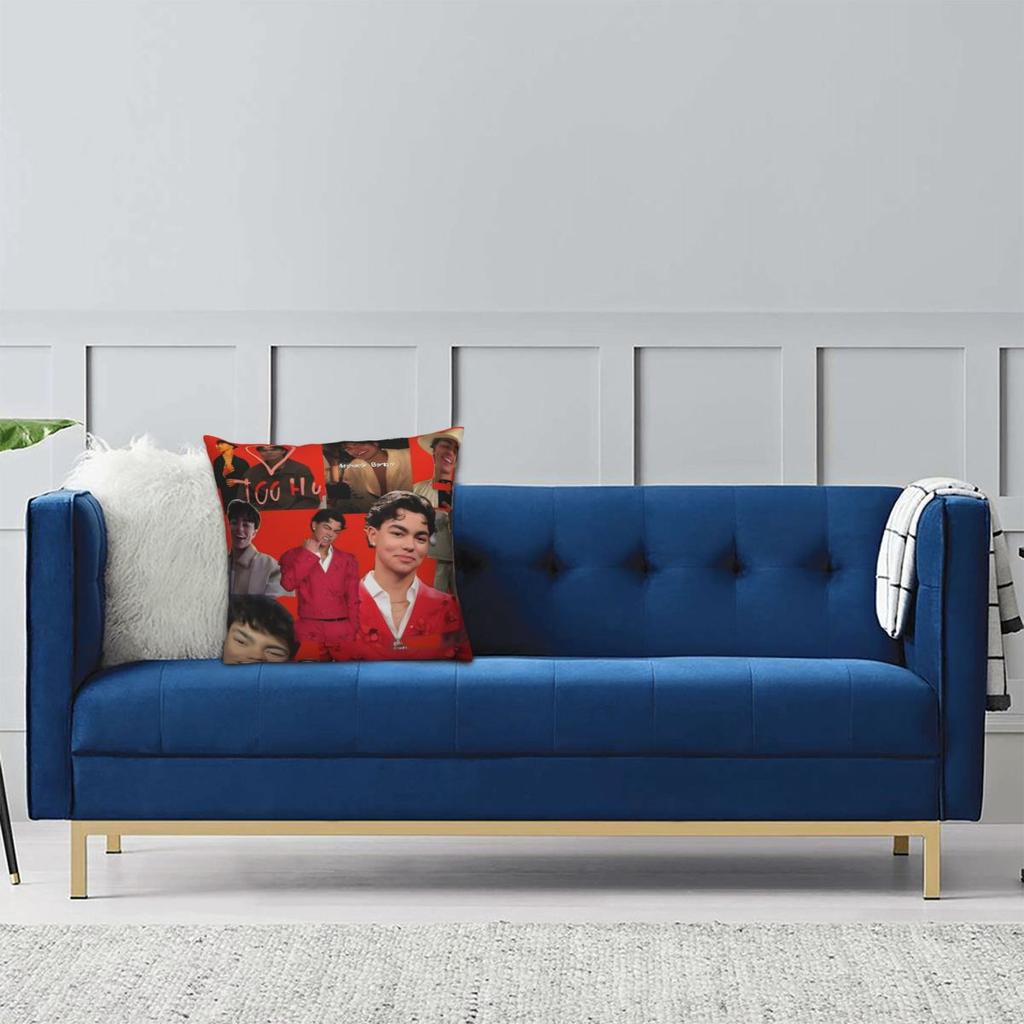 Pillow Cover Malachi Barton American Actor And Singer Photo Pattern Cushion Cover Pillow Case For Chair Sofa Pillowcases