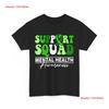 Unisextal Health Awareness T Shirt Support Squad Green Ribbon Vintage Breathable Top For Everyday Wear Unisex Stylish