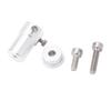 3mm Coupling Universal Aluminum Alloy  Motor Coupling for Connecting Robot Wheel