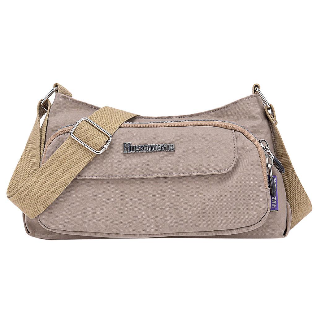 

Женская нейлоновая сумка через плечо Водонепроницаемая элегантная повседневная сумка для покупок