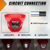 For KTM Enduro Motorcycle LED Headlight High Low Beam Lights Mask 125 150 200 250 300 350 450 500 Dirt Bike Motocross Headlamp