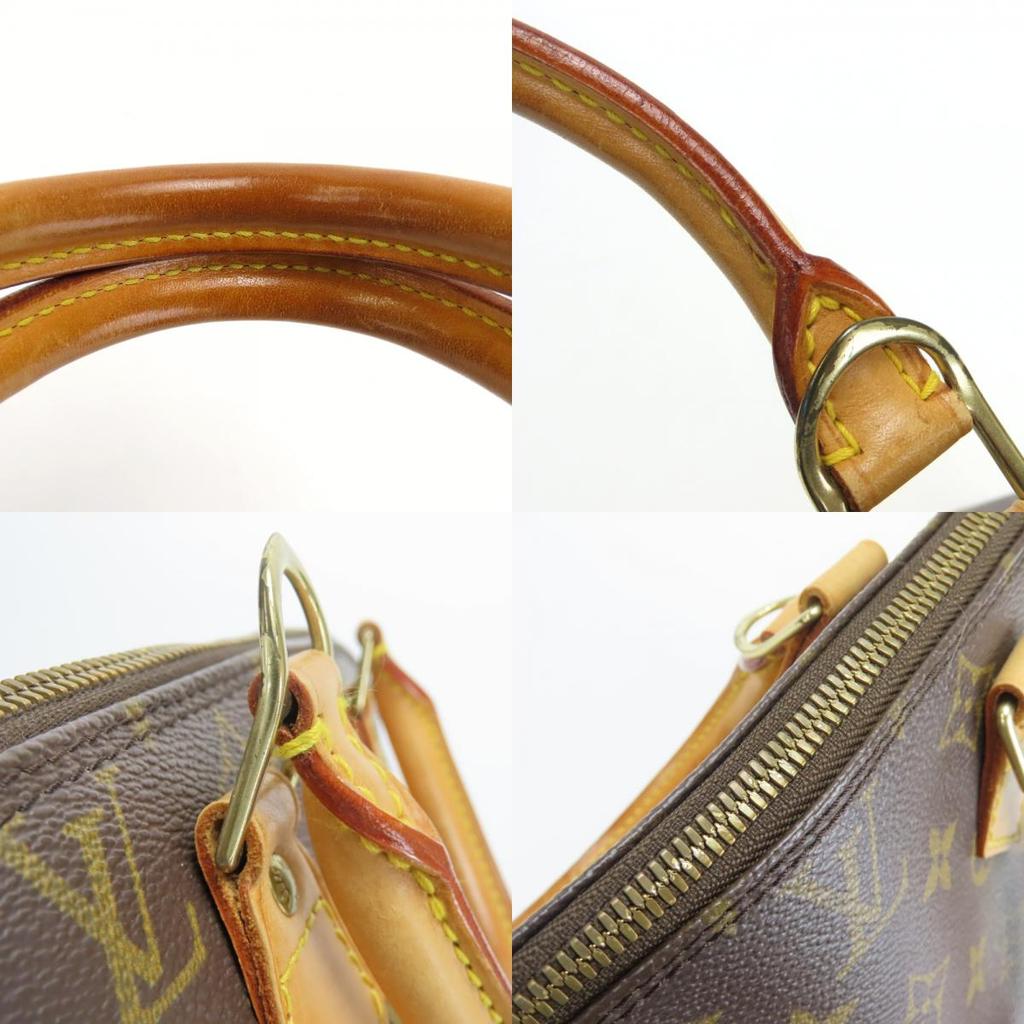 Used LOUIS VUITTON Handbag Alma M51130 Monogram/Nume leather Brown Classic