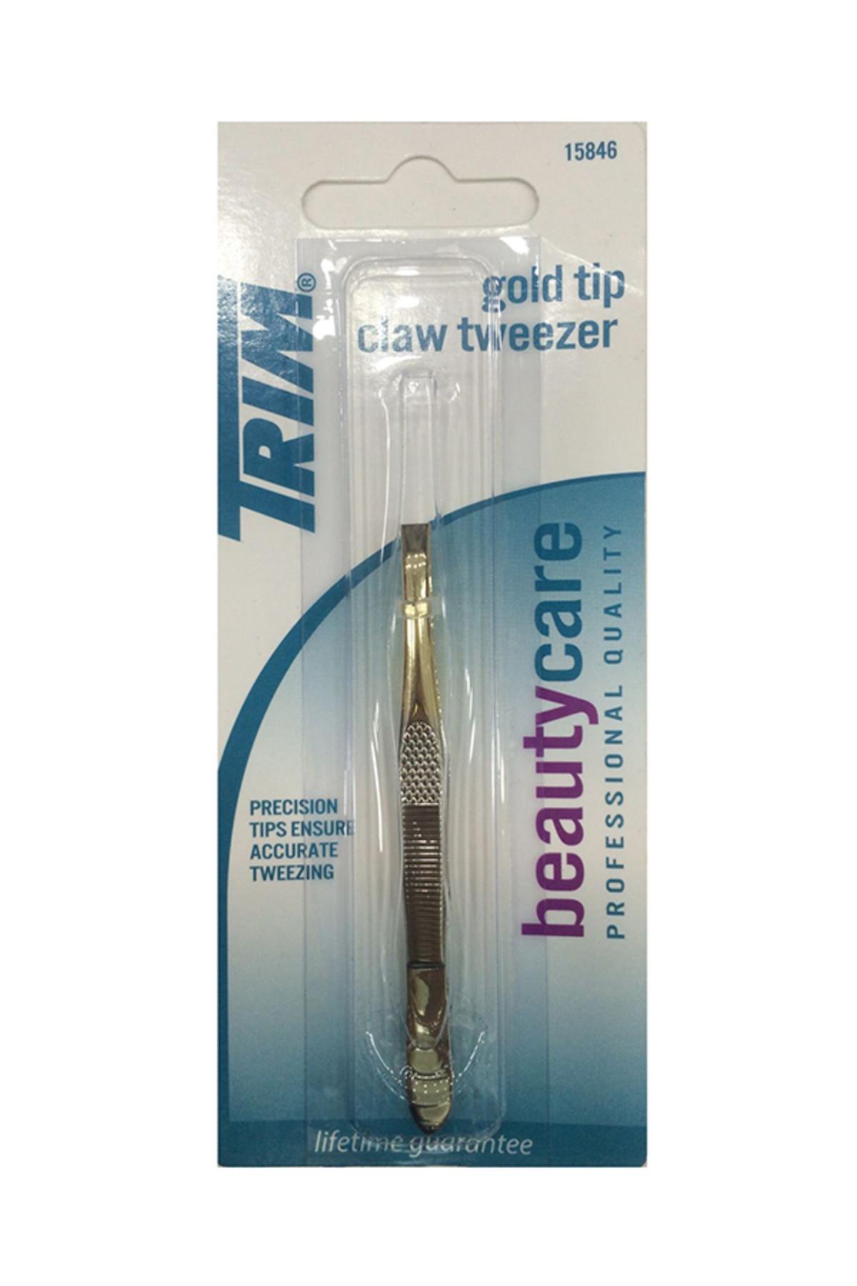 

Trim 5-43B Flat Gold Tip Tweezers