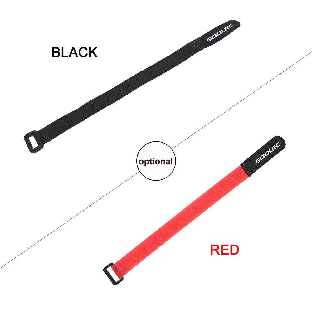 10Pcs GoolRC Strong RC Battery Antiskid Straps Battery Bands 285mm for RC Drone Helicopter and RC