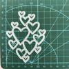 Love Countless Swarms Design Style Scrapbooking Dies Metal Craft Die Cut Preging Card Making