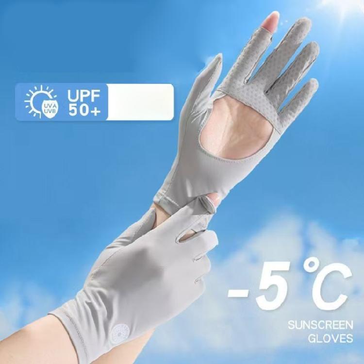 Women's Anti Sun Gloves Touchable Screen Designed for Comfort and Skin Health During Daily Commutes