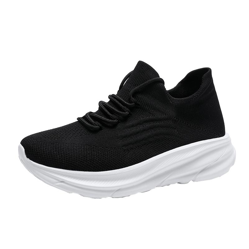 Fashion Couple Casual Sports Shoes Large Size Fly Weave Breathable Men's and Women's Sneakers Outdoor Tennis Non-slip Mens Running Shoes