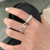 Sweet Layered Wave Twist Adjustable Women's Ring - Trendy Finger Jewelry