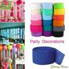 Wedding Wrapping Handmade Children Decoration Ceremony Craft Crepe Paper Crinkled Papers Streamer Roll