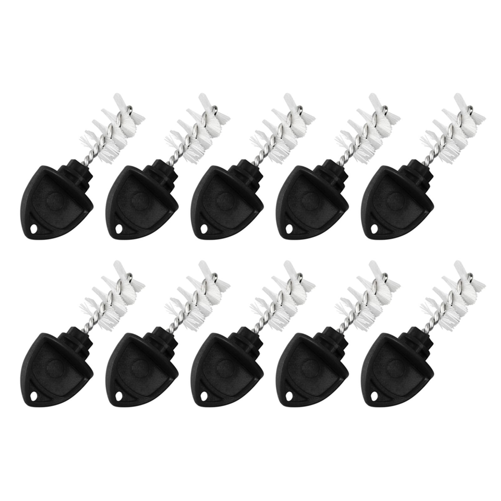 

Многофункциональная щетка для пивного крана-заглушки, щетки для чистки пивного крана, ручка с удобным захватом, заглушка для крана для гигиеничной подачи пива чёрный