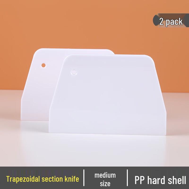 Набор пластиковых скребков для торта и резаков для теста