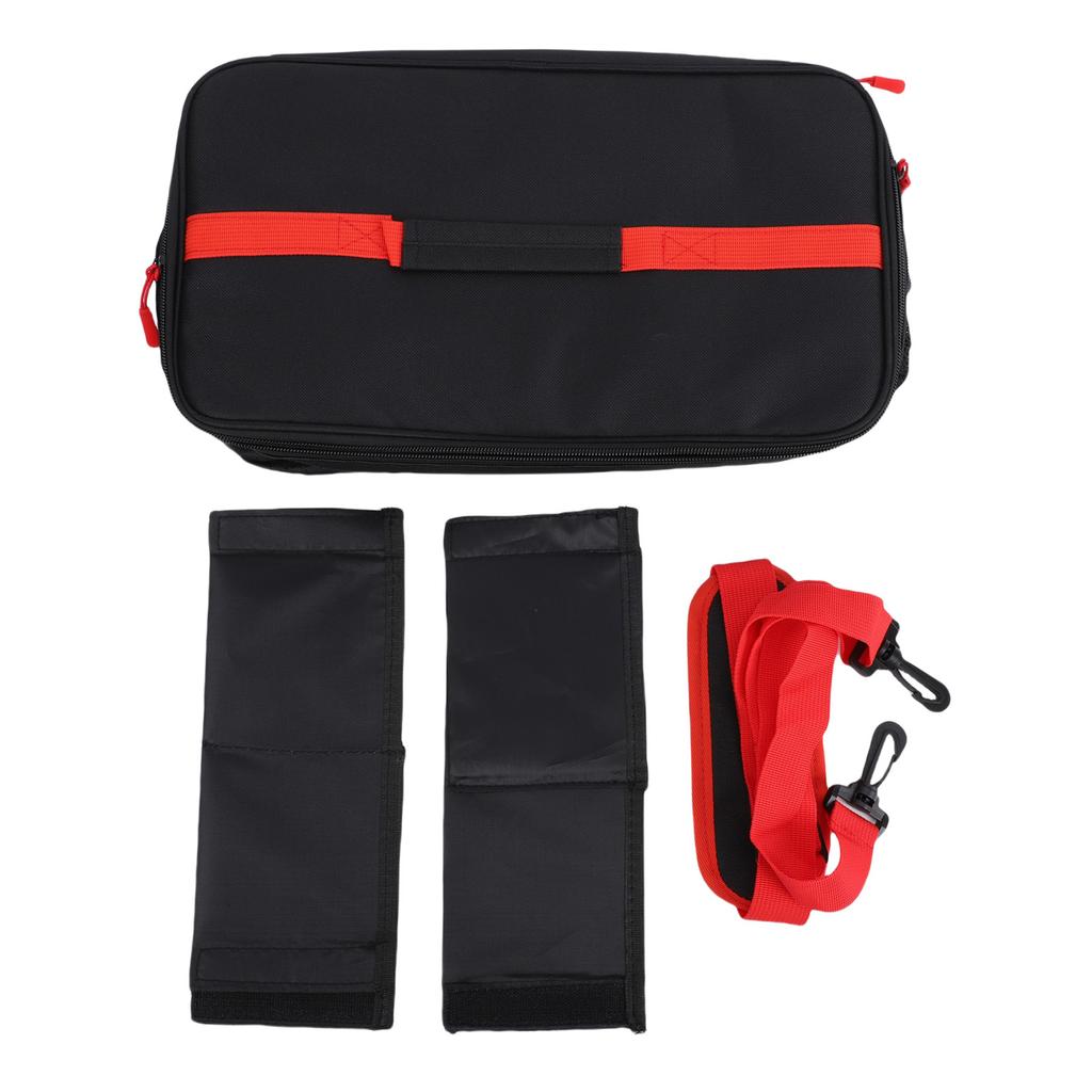 First Responder Bag Medication Carrying Case Emergency Supplies Storage Bag for Car Home Office Outdoor Black