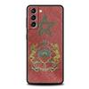 Bandiera Marocchina Maroc Marocco Custodia per Telefono Passaporto Per Samsung Galaxy S26 Ultra S25 Plus S24 FE S23 S22 5G S21 S20 Cover Nera Morbida