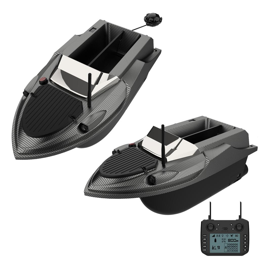 800M Remote Control Bait Boat 3KG Loading RC Fishing Bait Boat 180 Fishing Points Fish Feeder Device